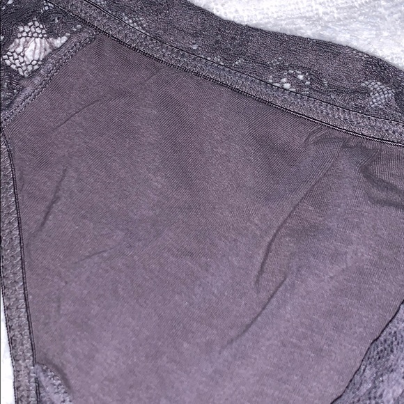 Lacey Grey High-Neck Bralette - Picture 8 of 8